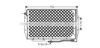 AVA QUALITY COOLING DF5032 Condenser, air conditioning